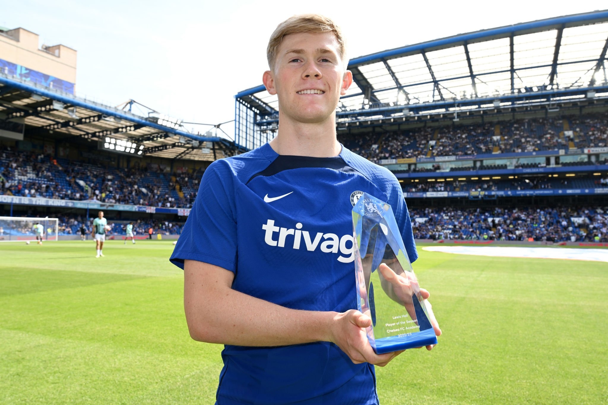 Lewis Hall, mejor jugador de la Academia del Chelsea Madrid Football